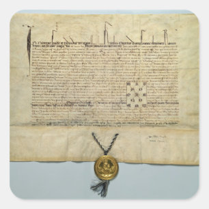 Sticker Carré Taureau de Charles IV empereur romain