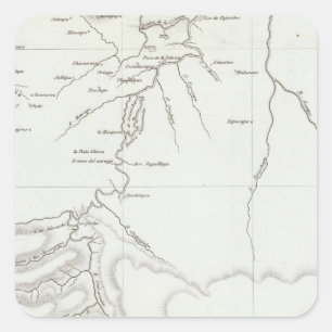 Sticker Carré Tehuantepec, Mexique