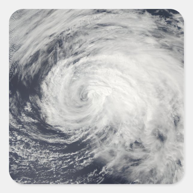 Sticker Carré Tempête tropicale Ele dans le Pacifique central (Devant)