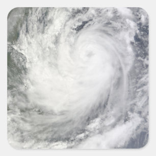 Sticker Carré Tempête tropicale Ketsana