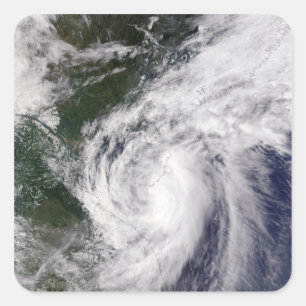 Sticker Carré Tempête tropicale Mekkhala