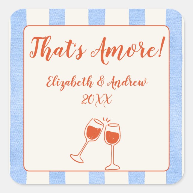 Sticker Carré Tendance main fantaisie dessinée (Devant)