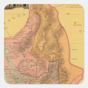 Sticker Carré Tepic, Nayarit