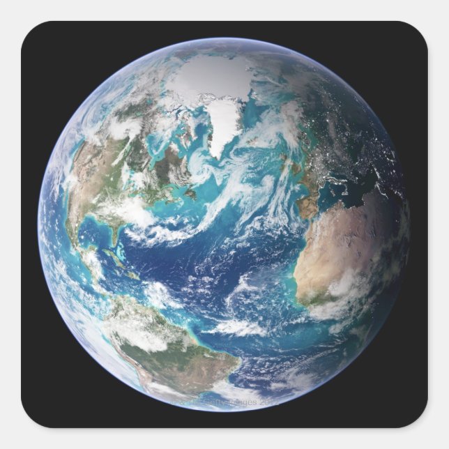 Sticker Carré Terre 2 (Devant)