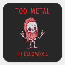 Tête métallique éternelle