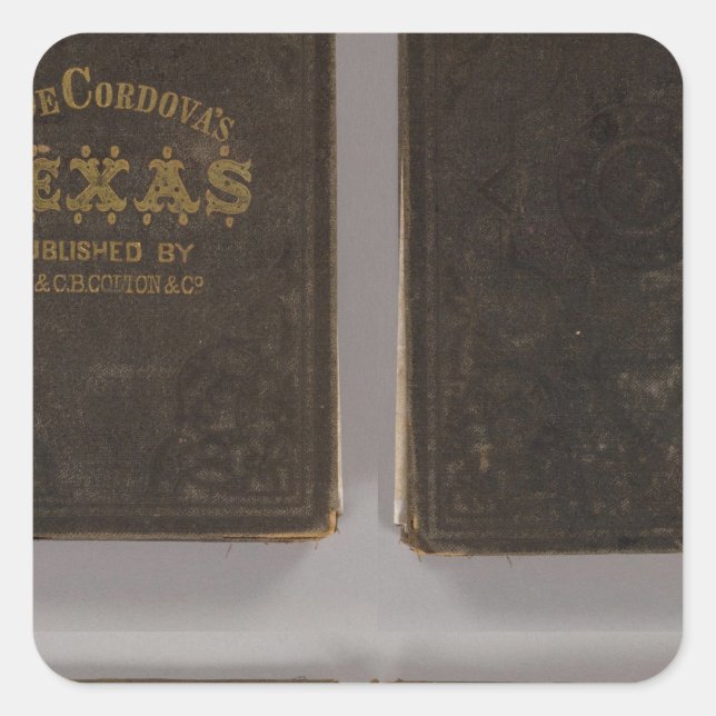 Sticker Carré Texas 6 (Devant)