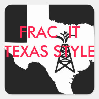 Sticker Carré texas frac