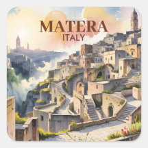 Texte personnalisé Matera Italie Voyage Sassi di M