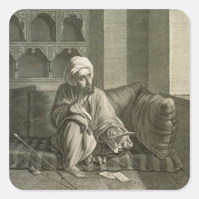 Sticker Carré The Astronomer, from Volume II Costumes et Portra (Devant)