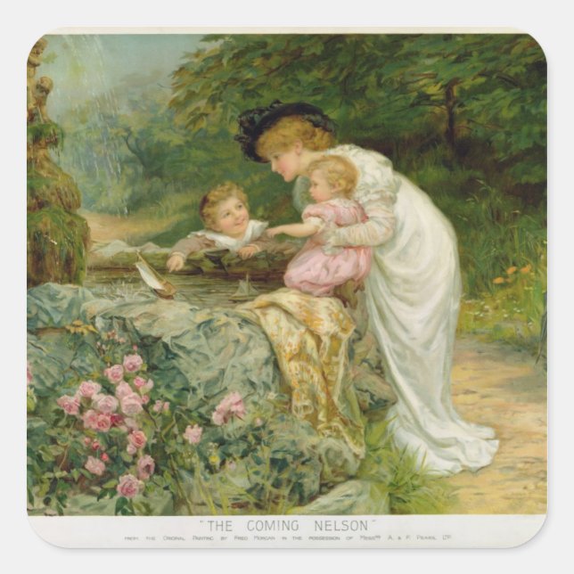 Sticker Carré The Coming Nelson, from the Pears Annual, 1901 (Devant)