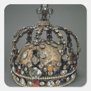 Sticker Carré The Crown of Louis XV, 1722