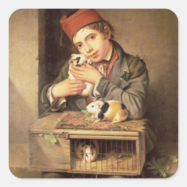 Sticker Carré The Favourite (Devant)