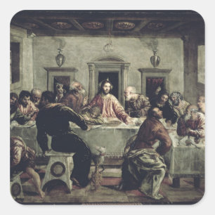 Sticker Carré The Last Supper (oil on canvas) 2