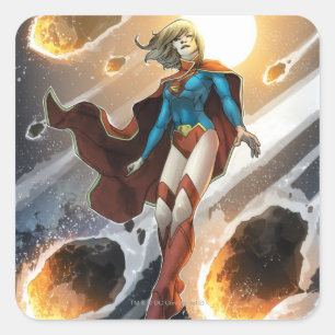 Sticker Carré The New 52 - Supergirl #1