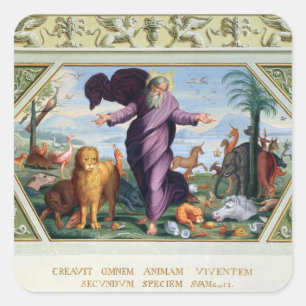 Sticker Carré The Raphael Bible : Thirty-Three Scenes from the O