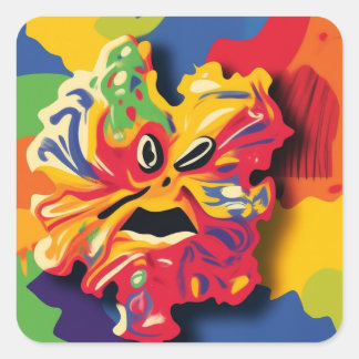 Sticker Carré the sinester eco