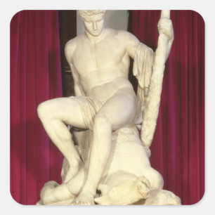 Sticker Carré Thésée et le Minotaure, 1782