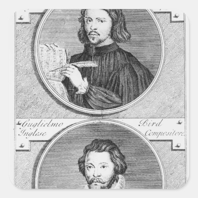 Sticker Carré Thomas Tallis et William Byrd (Devant)
