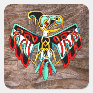 Sticker Carré Thunderbird