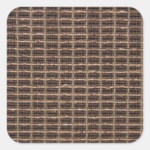 Sticker Carré Tissu grill vintage