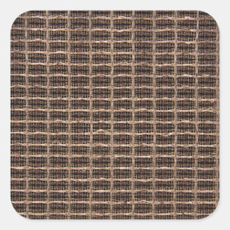 Sticker Carré Tissu grill vintage