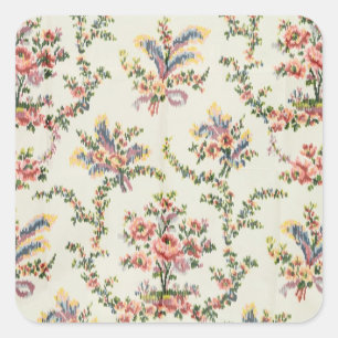 Sticker Carré Tissu tressé pour la reine Marie Antoinette à la P