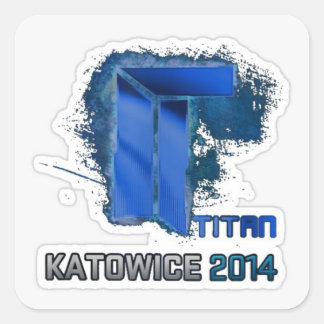 Sticker Carré Titan holo