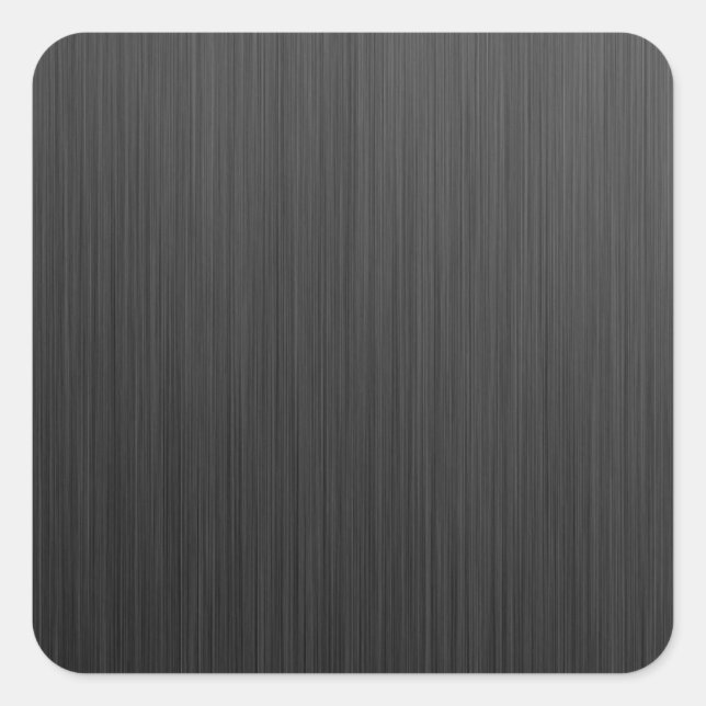 Sticker Carré Titane noir (Devant)