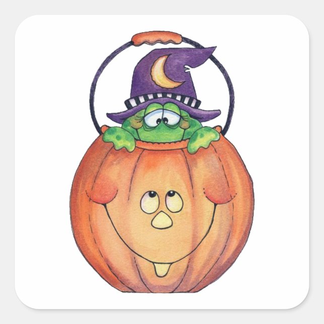 Sticker Carré Toad (Devant)