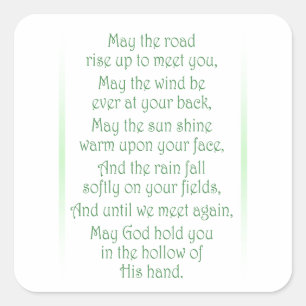 Sticker Carré Toast irlandais