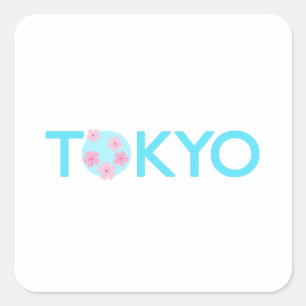 Sticker Carré Tôkysquare