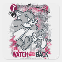 Tom et Jerry Regardez votre dos