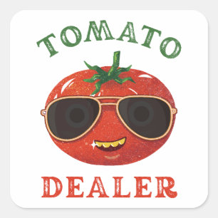 Sticker Carré Tomatogate Dealer