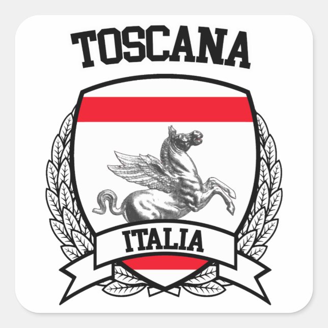 Sticker Carré Toscane (Devant)