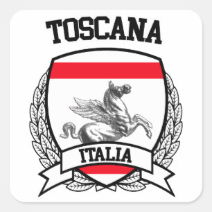 Sticker Carré Toscane