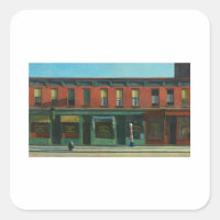 Tôt dimanche matin - Edward Hopper