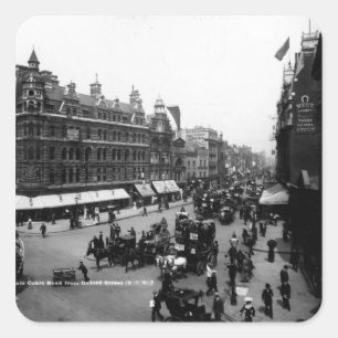Sticker Carré Tottenham Court Road à Oxford Street,