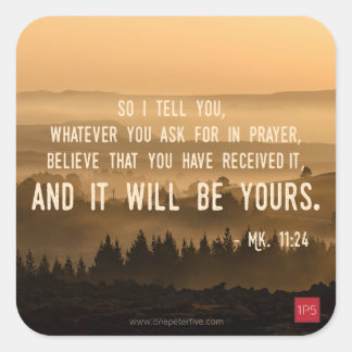 Sticker Carré Tout Ce Que Vous Demandez...