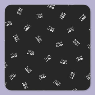 Sticker Carré Tout logo ou image téléchargée Motif éparpillé
