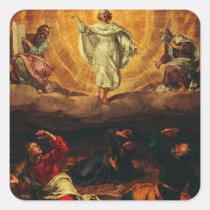 Sticker Carré Transfiguration de Jésus-Christ