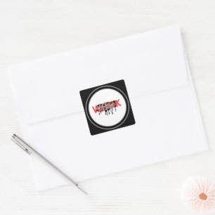 Sticker Carré Travailler avec une forte motivation