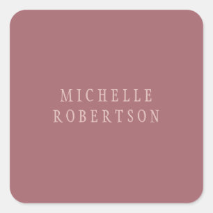 Sticker Carré Trend Rose Dust Gold Creative Unique Classique