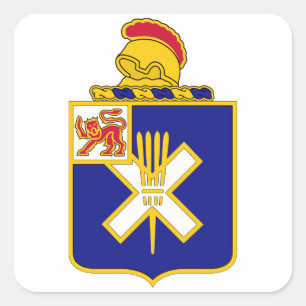 Sticker Carré trente-deuxième Régiment d'infanterie