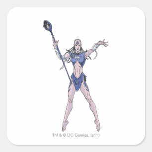 Sticker Carré Tribu 4 d'indigo