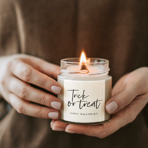 Sticker Carré Trick and treat   Happy Halloween