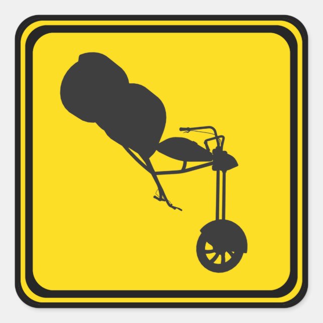 Sticker Carré Trikes à venir ! (Devant)