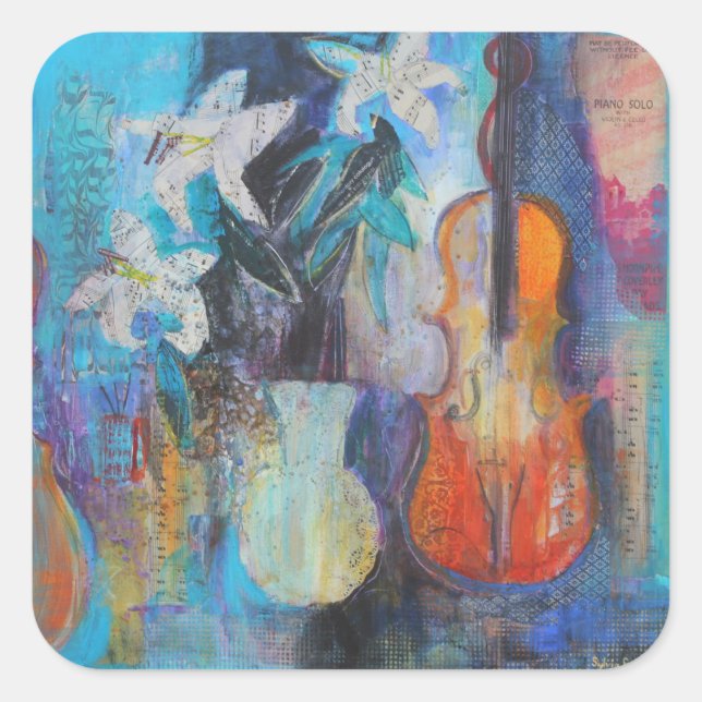 Sticker Carré Trio 2014 (Devant)