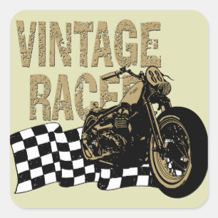 Sticker Carré Triumph Bobber