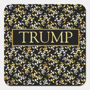 Sticker Carré Trump