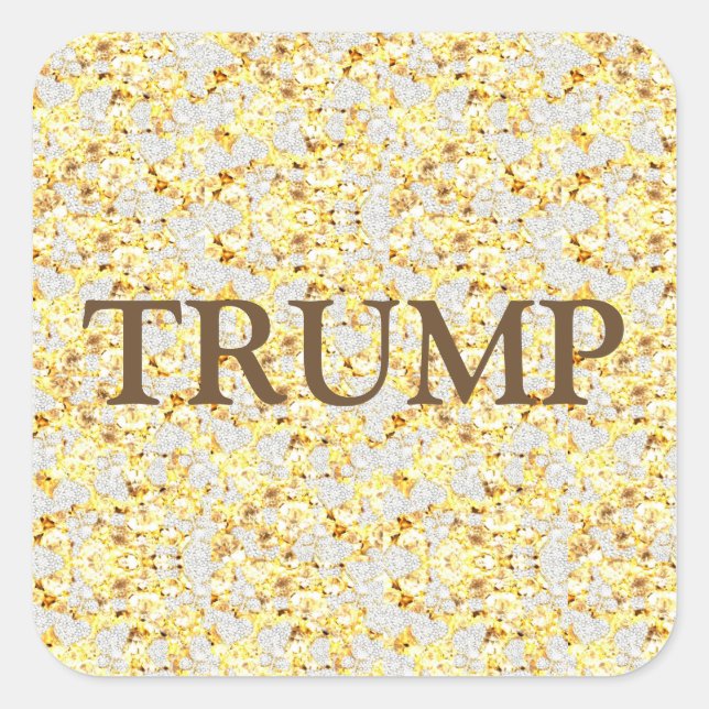 STICKER CARRÉ TRUMP (Devant)